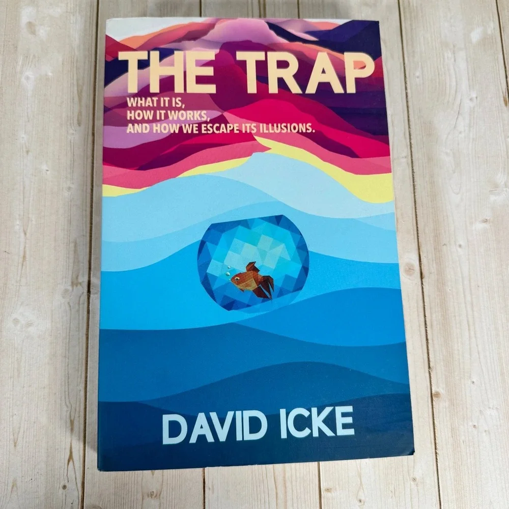 The Trap David Icke 2022 First Edition Conspiracy Theory Illusion Ickonic
